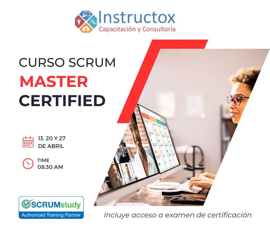 instructox's tweet image. Curso Scrum Master Certified
3 sesiones horario sabatinas (13, 20 y 27 de abril de 2024) de 8:30 a.m. a 2:30 p.m.
#instructox #SCRUMstudy #Scrumcertification #cursosonline #scrummaster #Scrum #curso2024 #certificacion #Agile