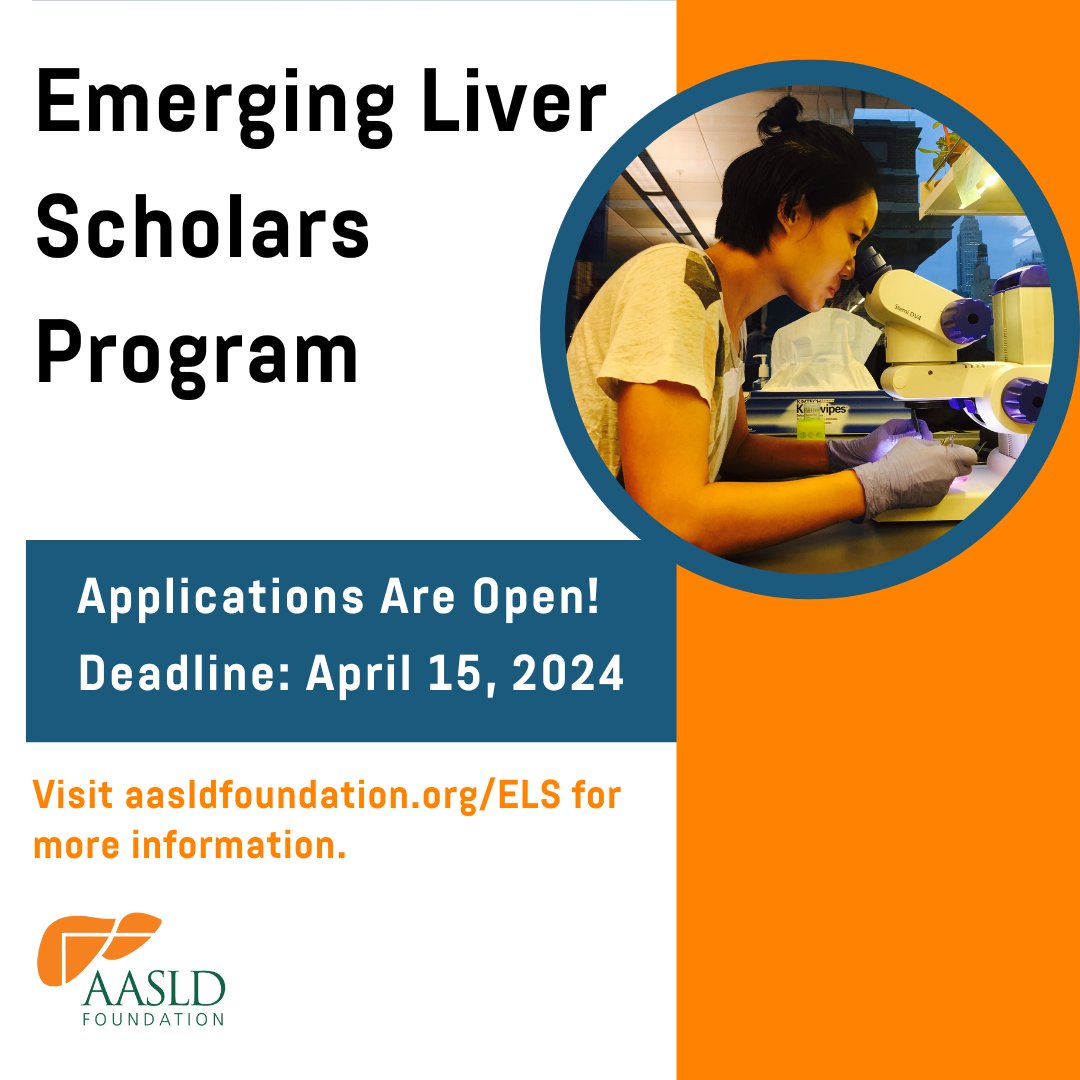 The ELS Program provides medical residents the opportunity to explore #hepatology as a career by: ▶️ Offering educational and professional development ▶️ Learning from leading hepatologists around the world ▶️ Networking with key opinion leaders and peers aasldfoundation.org/awards-program…