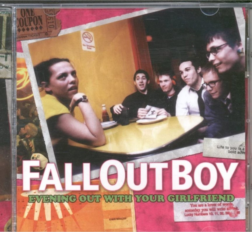 Fall Out Boy released Evening Out With Your Girlfriend on this day 21 years ago.