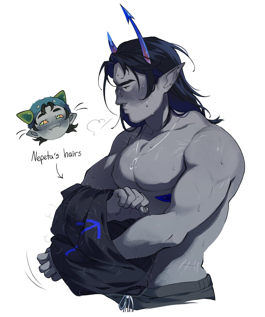 itsreitoes's tweet image. You asked for Equius boobs, I give you Equius boobs (and Nepeta)

#homestuck #HOMESTUC4