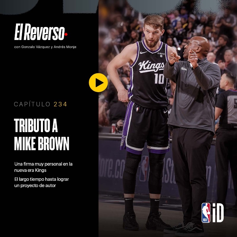 NBAspain's tweet photo. Tributo a Mike Brown 🫡

📻Nuevo capítulo de #ElReverso con @A_Monje y @GVazquezNY.

Si eres aficionado #NBA, te va a gustar.
Si eres entrenador, te va a gustar.
Si eres de los Kings... 💜