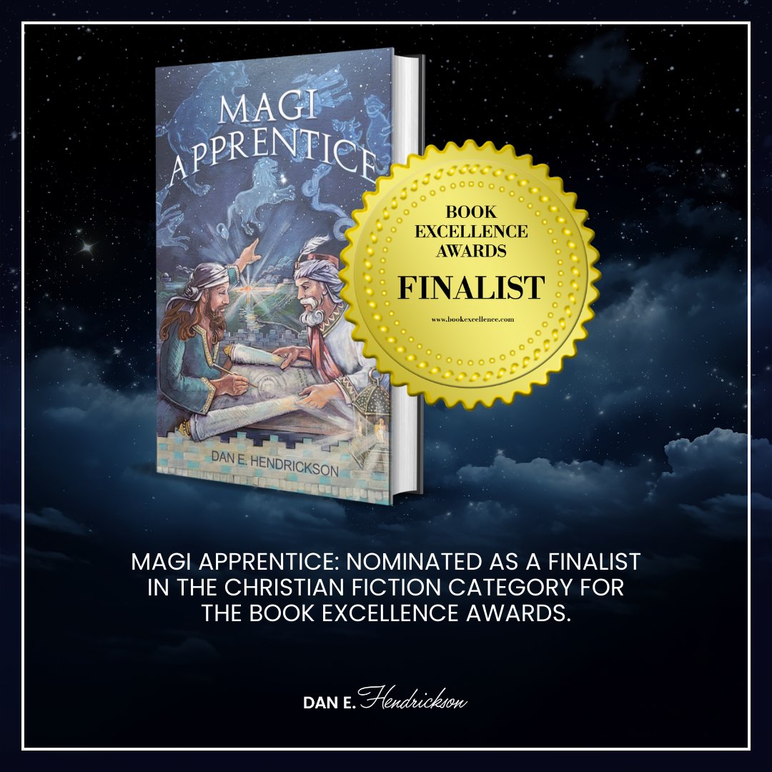 So proud to announce that Magi Apprentice has been nominated as a finalist for The Book Excellence Awards in the Christian Fiction category!
