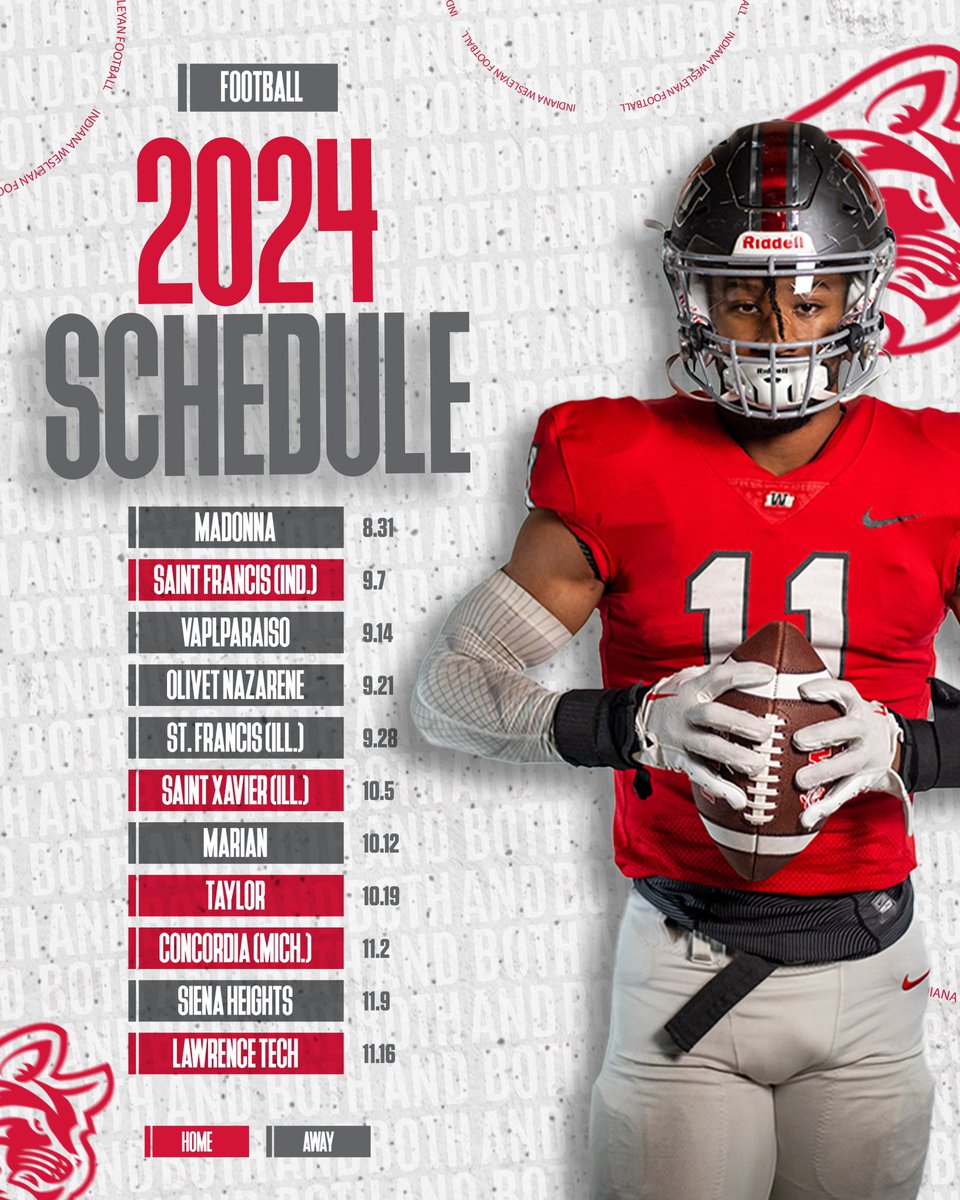 Mark those calendars 🗓️ Wildcat Football will be here before you know it! 🏈 📰 IWUWildcats.com #BothAnd #OneBlood
