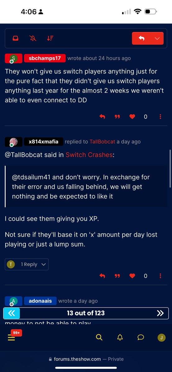 trustinglittle's tweet photo. Fix the Switch! @SonySanDiego @MLBTheShow @MLBTSCommunity @Ashley22Sanders @Ramone_Russell #MLBtheshow24 https://t.co/ywjoyzoLQf