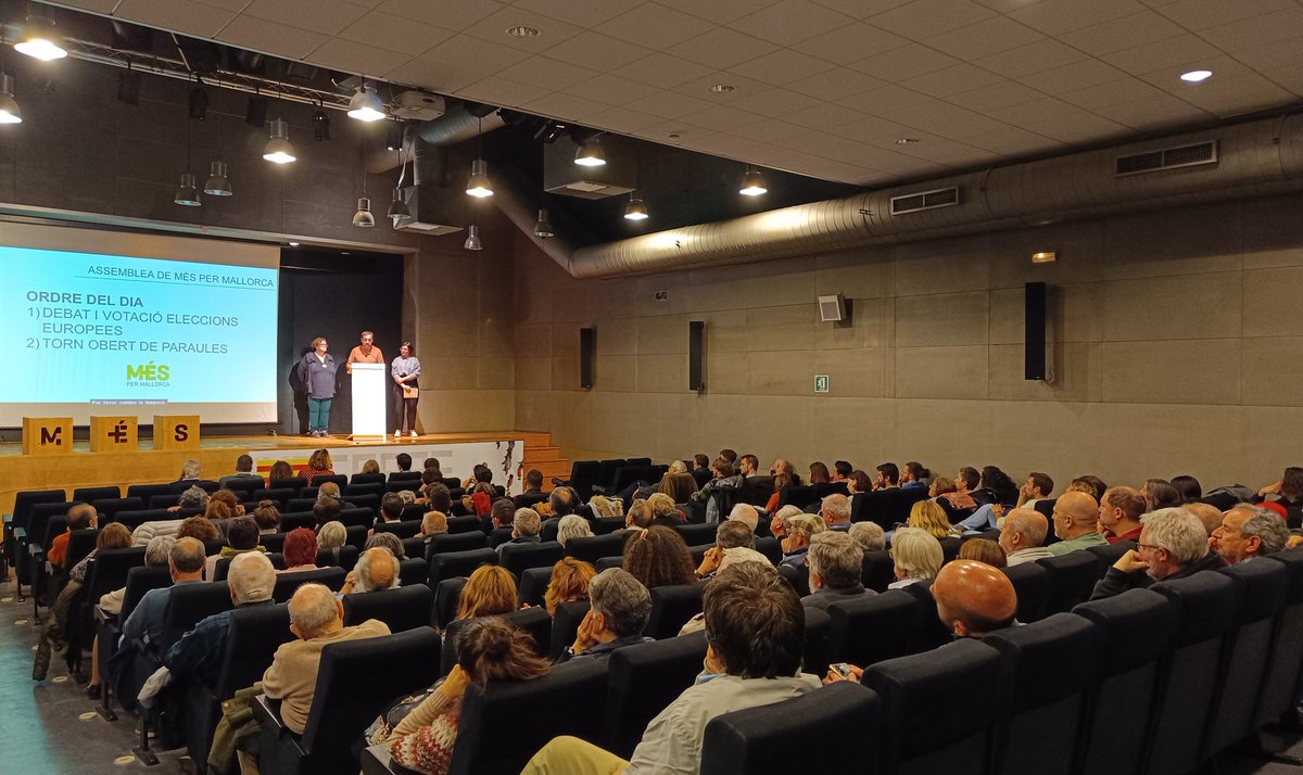 L’Assemblea de MÉS per Mallorca decideix concórrer amb Ara Repúbliques a les eleccions europees

Per una Europa de les persones, els pobles i la democràcia