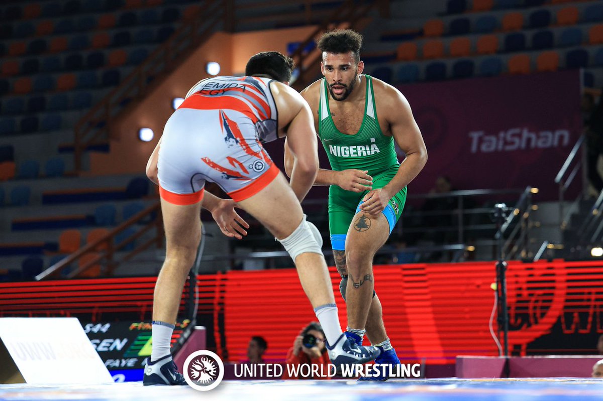 Going to Paris with a smile - Nigerian Wrestlers secured five automatic tickets to the Paris 2024 Olympics, securing qualifications from their respective categories at the Wrestling championships in Alexandria, Egypt. 

▪️ Christianah Ogunsanya - WW 53kg 
▪️ Hannah Amuchechi