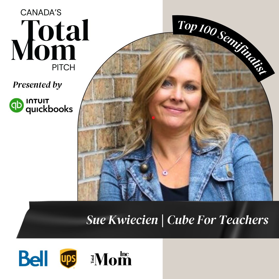 I am thrilled to share that I've been selected as a Top 100 Semifinalist for the Total Mom Pitch! It's an honour to be among so many talented entrepreneurs. Grateful for this incredible opportunity!  #TotalMomPitch #Entrepreneurship #cubeforteachers #EntrepreneurLife