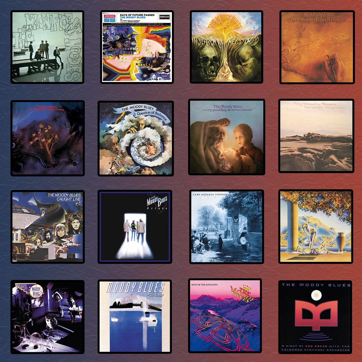 What's your favorite Moody Blues Album? 💿 Let us know below ⬇️