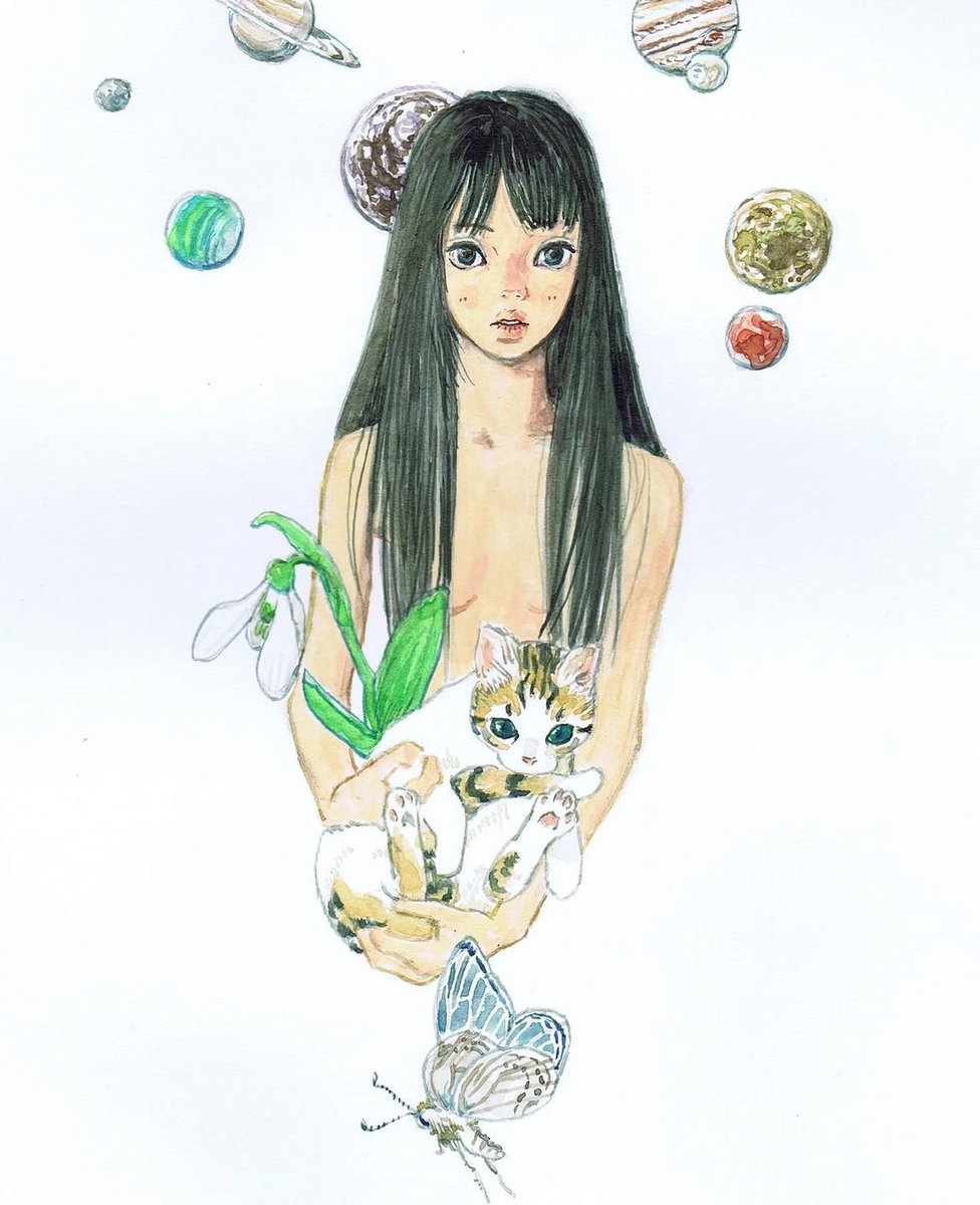 xe0_xeo's tweet photo. Illustrations by Japanese artist Daisuke Igarashi https://t.co/IZOn4e5gTN