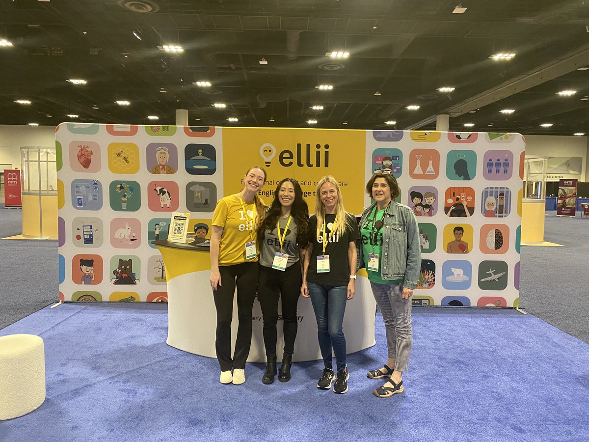 Thank you to everyone who stopped by our booth and attended our sessions in Tampa at #TESOL2024! It was a full circle moment for #Ellii and we hope you all heard Ben’s speech at the closing plenary! #community #ELT #TeachEnglish