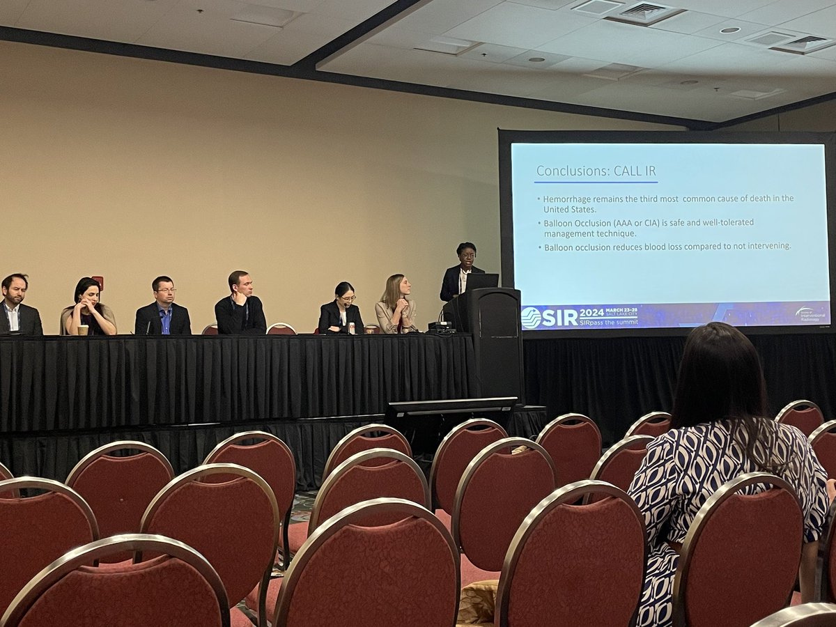 Love presenting and learning with amazing minds. We are all working together to prevent maternal mortality. <a href="/NikkiKeefe/">Nikki Keefe</a> #sir2024