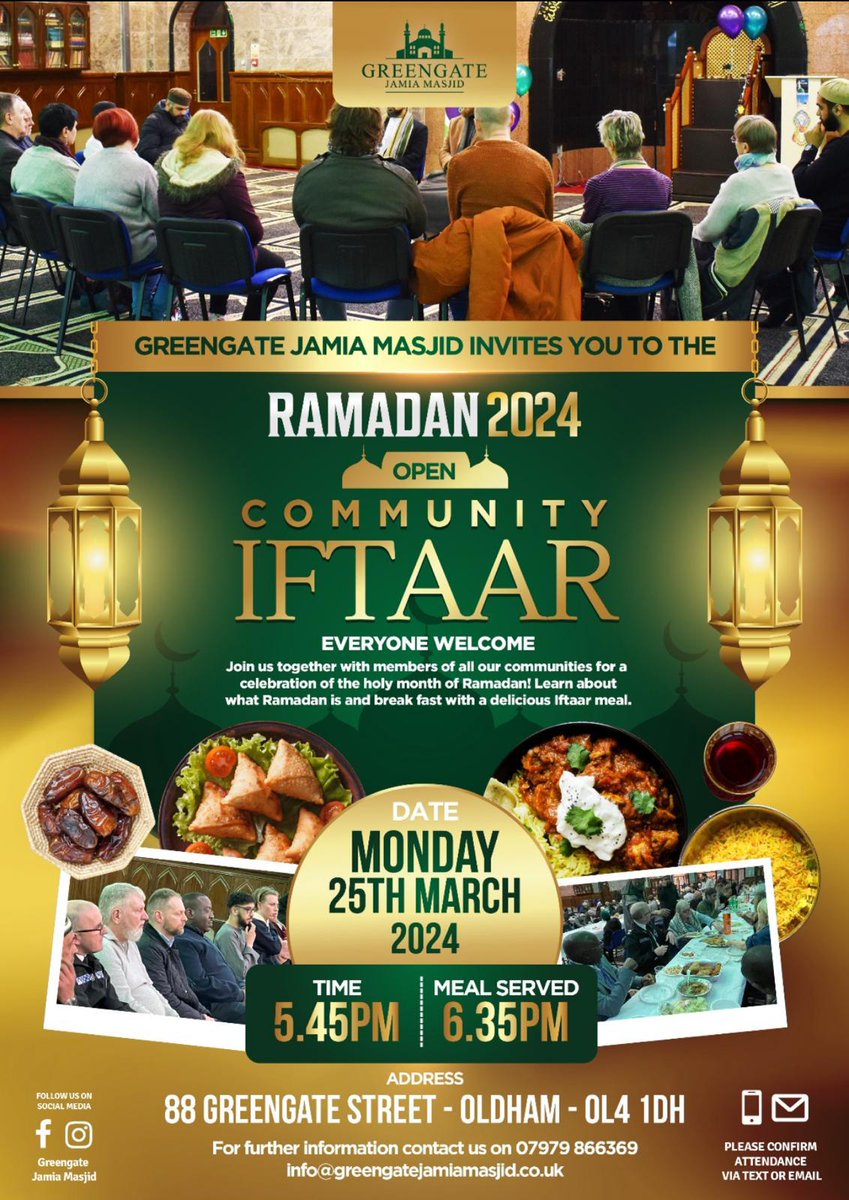 drjohnpatterson (@drcotovelo) on Twitter photo Grateful to be an invited guest at <a href="/greengatejamia/">greengatejamiamasjid</a> GreenGate Masjid for community #Iftaar
Warm welcome, good discussions and top grub.
<a href="/GhazaliTrust/">Ghazali Trust</a> <a href="/MajidHussai/">Majid Hussain</a> <a href="/shah_arooj/">Arooj Shah</a> <a href="/mikebarker2/">Mike Barker</a> Grateful to be an invited guest at <a href="/greengatejamia/">greengatejamiamasjid</a> GreenGate Masjid for community #Iftaar
Warm welcome, good discussions and top grub.
<a href="/GhazaliTrust/">Ghazali Trust</a> <a href="/MajidHussai/">Majid Hussain</a> <a href="/shah_arooj/">Arooj Shah</a> <a href="/mikebarker2/">Mike Barker</a>