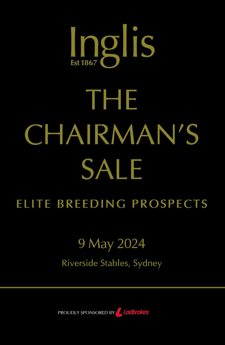 NEWS: An incredible collection of the finest fillies and mares to be offered at public auction this year has been finalised for The Inglis Chairman’s Sale, for which the catalogue is now available online. A late surge of top class entries has seen the likes of high-class race