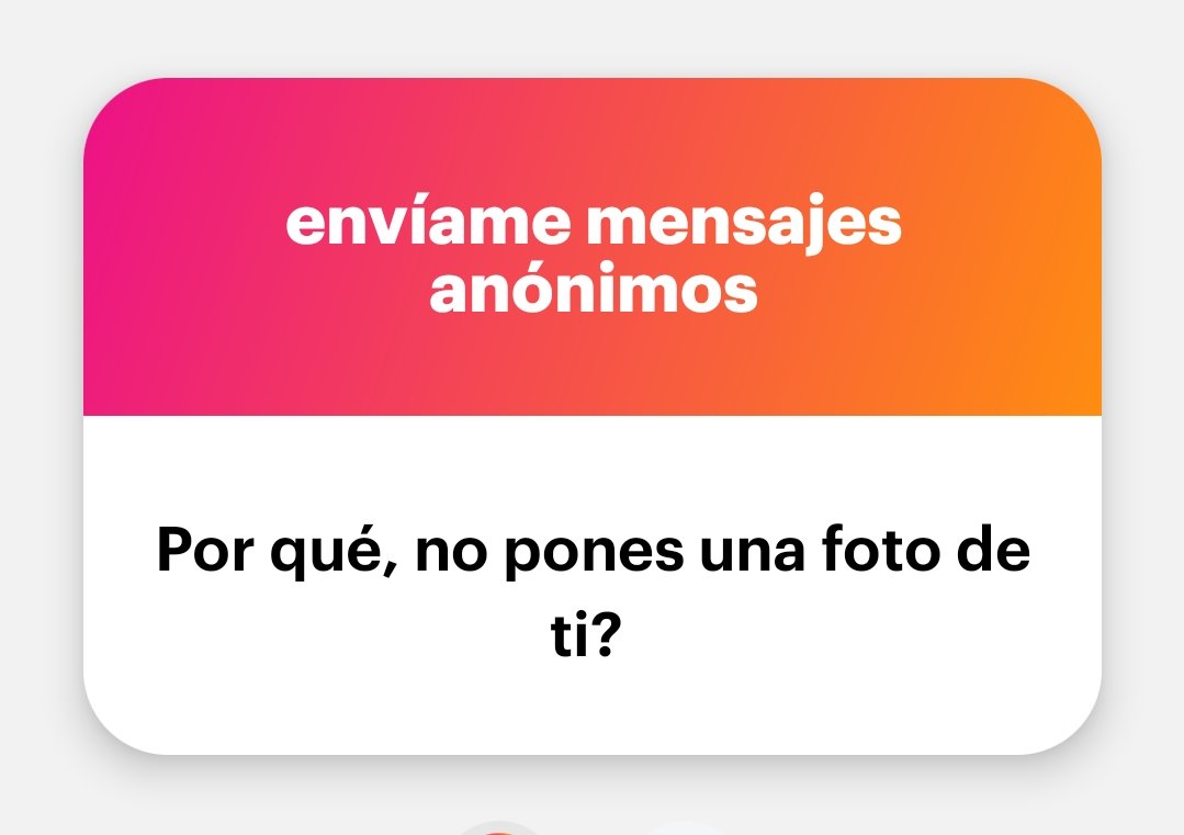 Vamos y vamos,para no saber de quien es la pregunta jejejaja.
Porque no,solo la tengo en Facebo