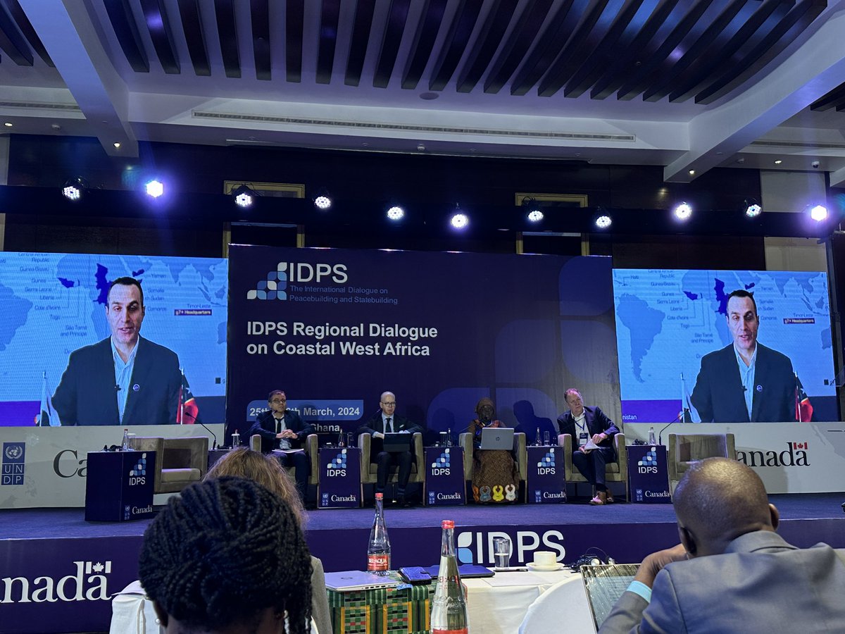 At the opening of the @IntDialogue on Coastal West Africa meeting, Deputy of @g7plus @Habibmayar reminded that Sixteen years ago, in 2008, the Third High-Level Forum on Aid Effectiveness in Accra resulted in the Accra Agenda for Action (AAA). It was there that some of the current…