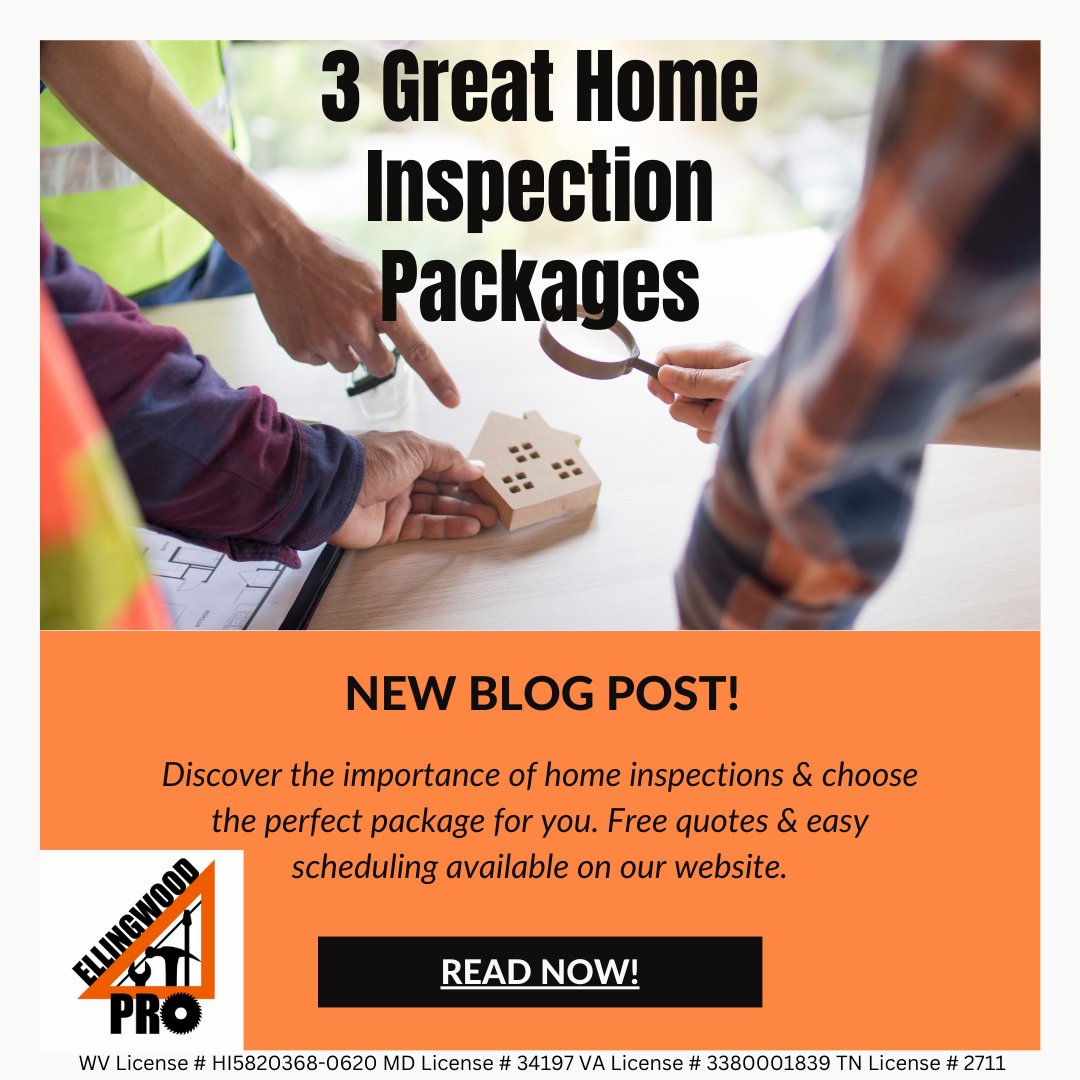 EllingwoodPro's tweet image. 🏡 Happy #ProBlog Tuesday! Our latest blog post is live! Learn how to choose the perfect #homeinspection package tailored to your needs. Read it here: ellingwoodpro.com/pro-blog/f/cho… Don&apos;t forget to leave a comment sharing which package resonates with you the most!
#inspectb4ubuy