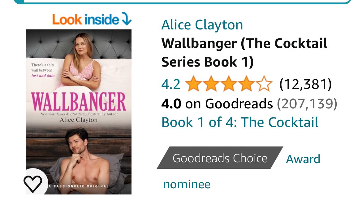 Yes! The new WALLBANGER cover is live!  Hey <a href="/kelliberglund/">Kelli Berglund</a> <a href="/AmadeusSerafini/">Amadeus Serafini</a> you’re on the cover of a NYT Best Selling Book! Thank you <a href="/GalleryBooks/">Gallery Books</a> <a href="/PassionFlix/">Passionflix</a> <a href="/ToscaMusk/">Tosca Musk</a>