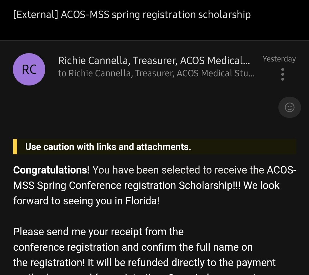 Nothing beats going to Fort Lauderdale and New Orleans for FREE during consecutive weeks to learn, network, and explore. ☀️ Thankful for this scholarship and my school's generosity. #ACOSunshineState #amec2024 #SNMA #ilooklikeasurgeon #DiversifyMedicine #OUHCOM #MedicalStudents