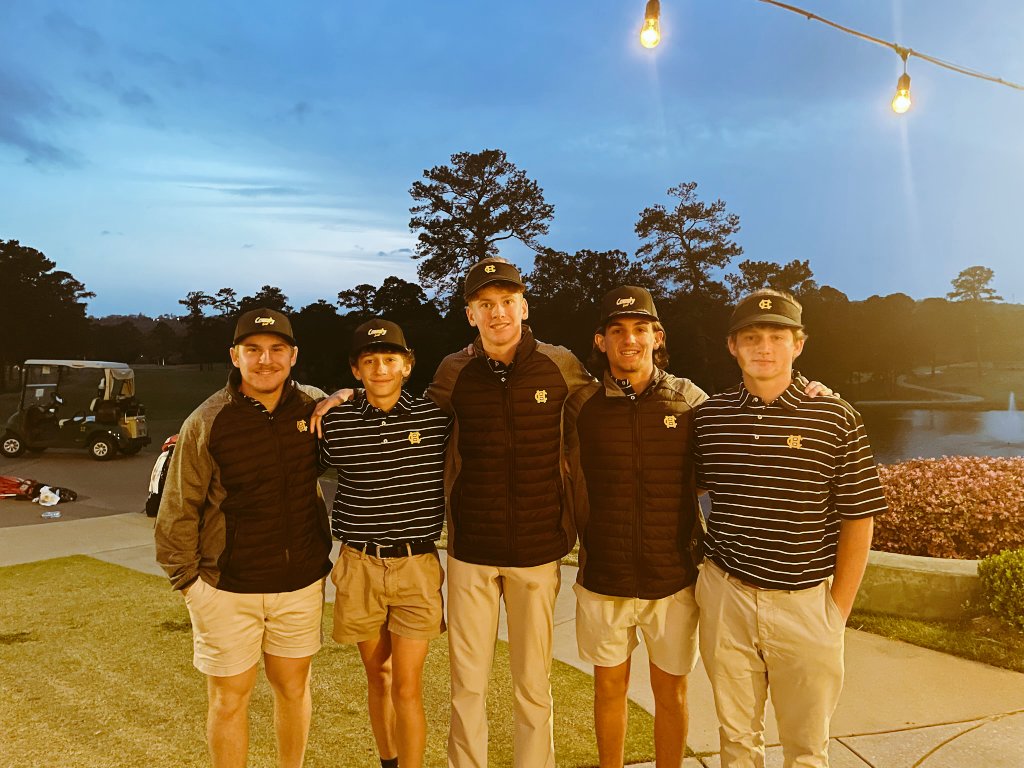 Great job today, fellas!! Placed 5th in a very tough field of 80 golfers. Congrats to The Brookwood School on winning 1st place. Thank you, Brookstone School and Green Island Country Club, for putting on a first-class tournament. @kudzusports @bsweatt60 @coachwingard @ctglanton