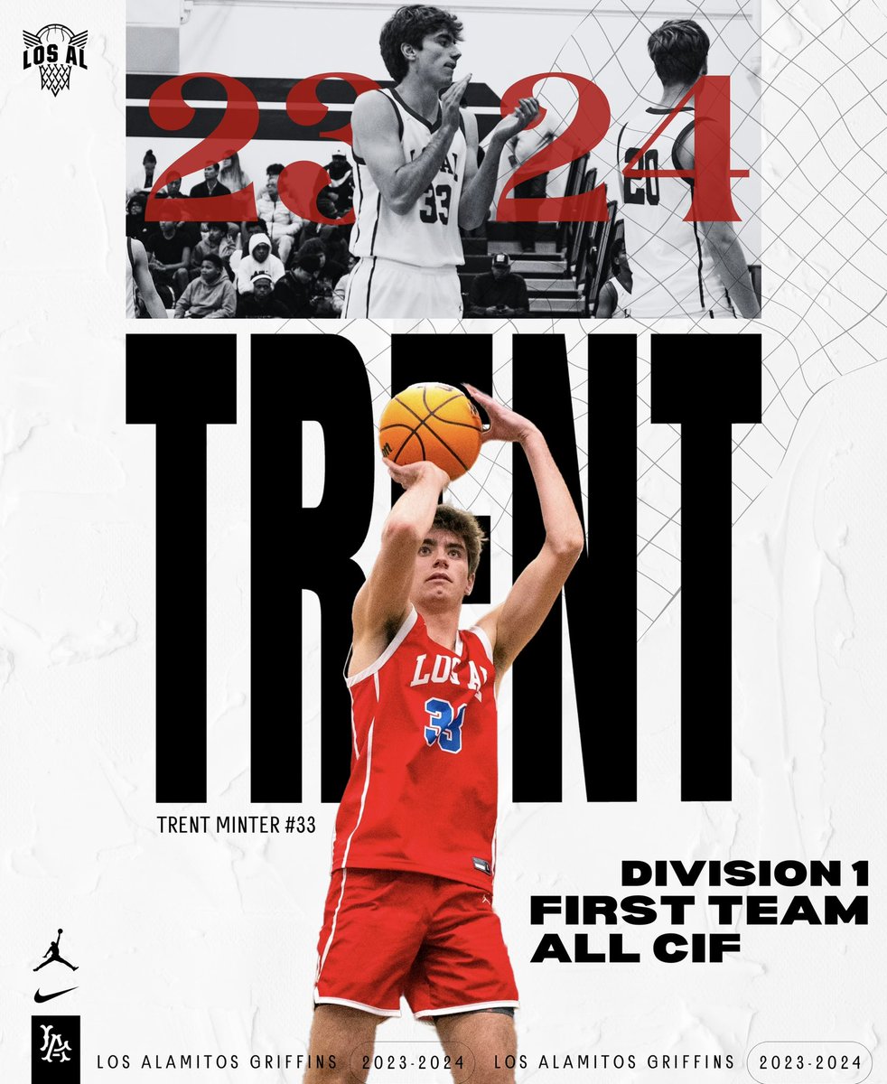 Congrats to 2025 Trent Minter for his Division 1 First Team All-CIF SS selection.