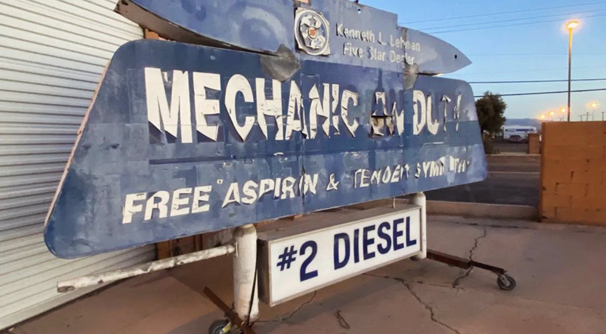 Hear the good news? The historic 'Free Aspirin & Tender Sympathy' sign from @NeonMuseum will be on loan for display in the #lvmedicaldistrict. This will showcase #Vegas history and emphasize the link between #science and #art. Stay tuned for the announcement of the display date.