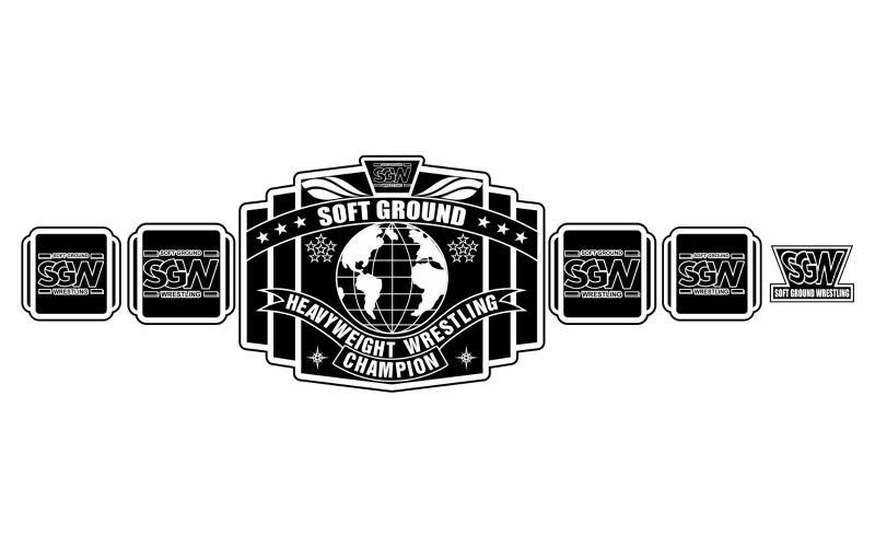 New design of SGW championship belt