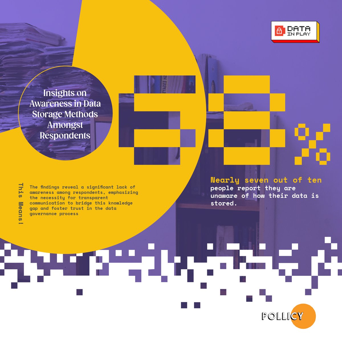 PollicyOrg's tweet photo. 💡 Did you know? Nearly seven out of ten people report that they are informed on why their data is being collected or processed. Discover more insights into #DataGovernance & the role of communication in shaping data practices in our report: https://t.co/22EQa84iWn
#DataInPlay https://t.co/uItiDDD84v