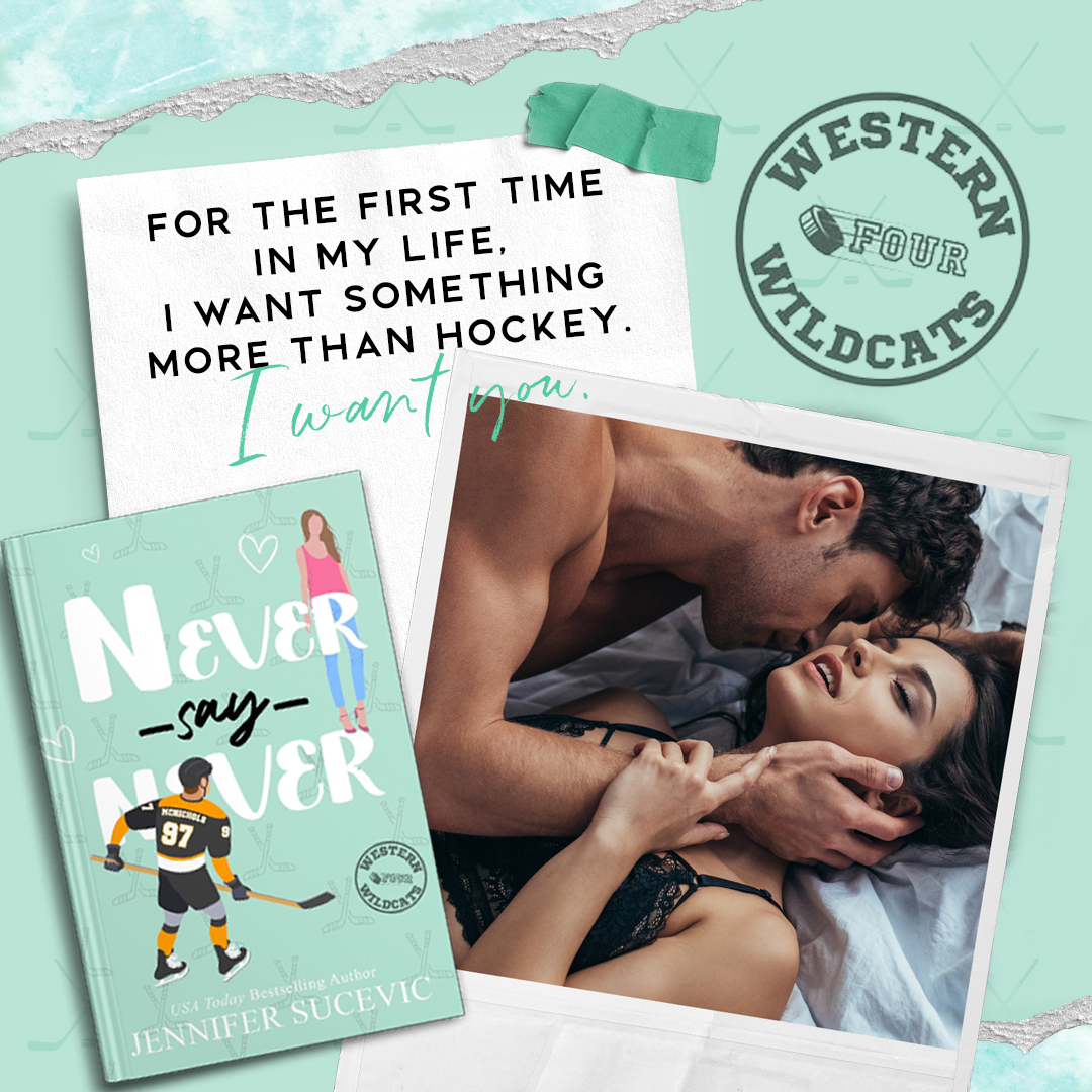 𝐍𝐞𝐯𝐞𝐫 𝐒𝐚𝐲 𝐍𝐞𝐯𝐞𝐫 by Jennifer Sucevic is releasing on Apple, Nook, Kobo and Google on April 1st and in Kindle Unlimited April 12th!!! Preorder this new adult, hockey romance today! geni.us/Neversaynever Add to Goodreads: goodreads.com/book/show/2047…