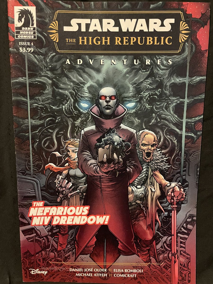 A rescue mission is underway, but they might be too late. SW THRA 4 @darkhorsecomics @djolder @afterlaughs @atiyehcolors @comicraft t.ly/if0gt