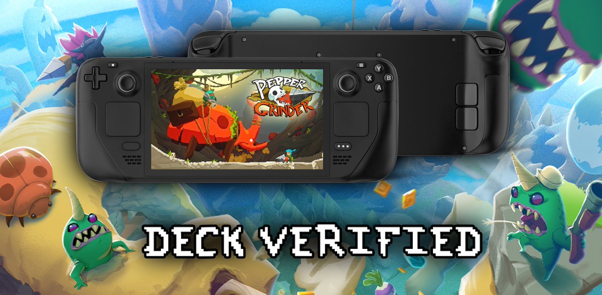 Reminder that Pepper Grinder is @OnDeck Verified. Out March 28 so make some room on the ol' memory card.
