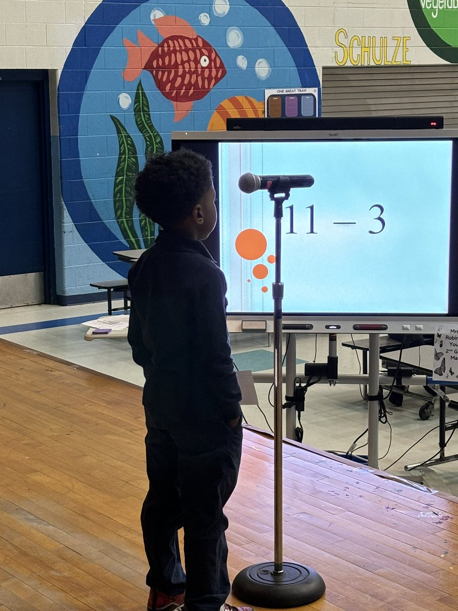 Thank you to Mrs. Robinson Young and her team. See you next year at the annual Math Bee.