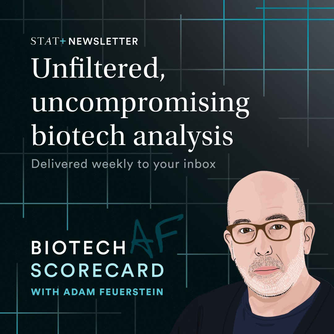 Whether 2024 is the year #biotech has been waiting for — or a continuation of the last rocky three years — @adamfeuerstein will be there every step of the way in his new subscriber-only newsletter. Get it in your inbox starting Thursday: trib.al/vLyBxph