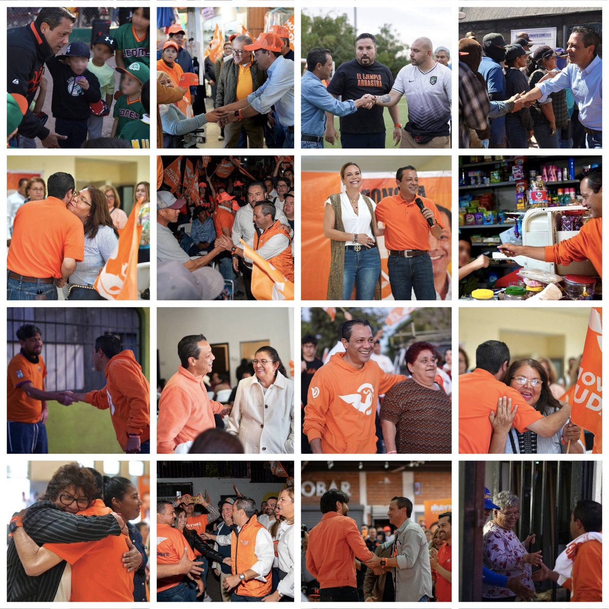 En 25 días de campaña por el Senado hemos estado cerca de la gente en casi 20 mpios.

Vamos demostrando porqué somos el único voto útil a disposición de las y los sonorenses; pero lo más importante, escuchamos lo que desean.

#LoNuevoApenasComienza estamos al tiro Pa’Todo Sonora.