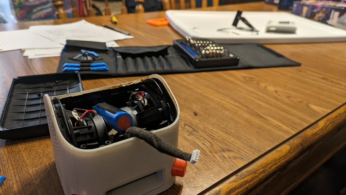 Just doing a little electronics repair. So grateful that Yoto players have repair instructions on the website