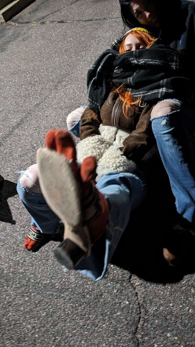 went on a ghost tour and made the mistake of wearing open toe shoes. The tour guide felt so bad he gave