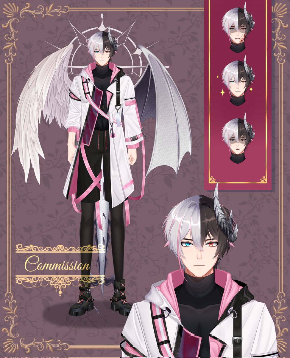 Kousapiiii's tweet image. Hello there! I am a digital artist who specializes in illustration, character design and L2D modeler
Commis site and port: kousapiii.carrd.co
Vgen link: vgen.co/Kousapi