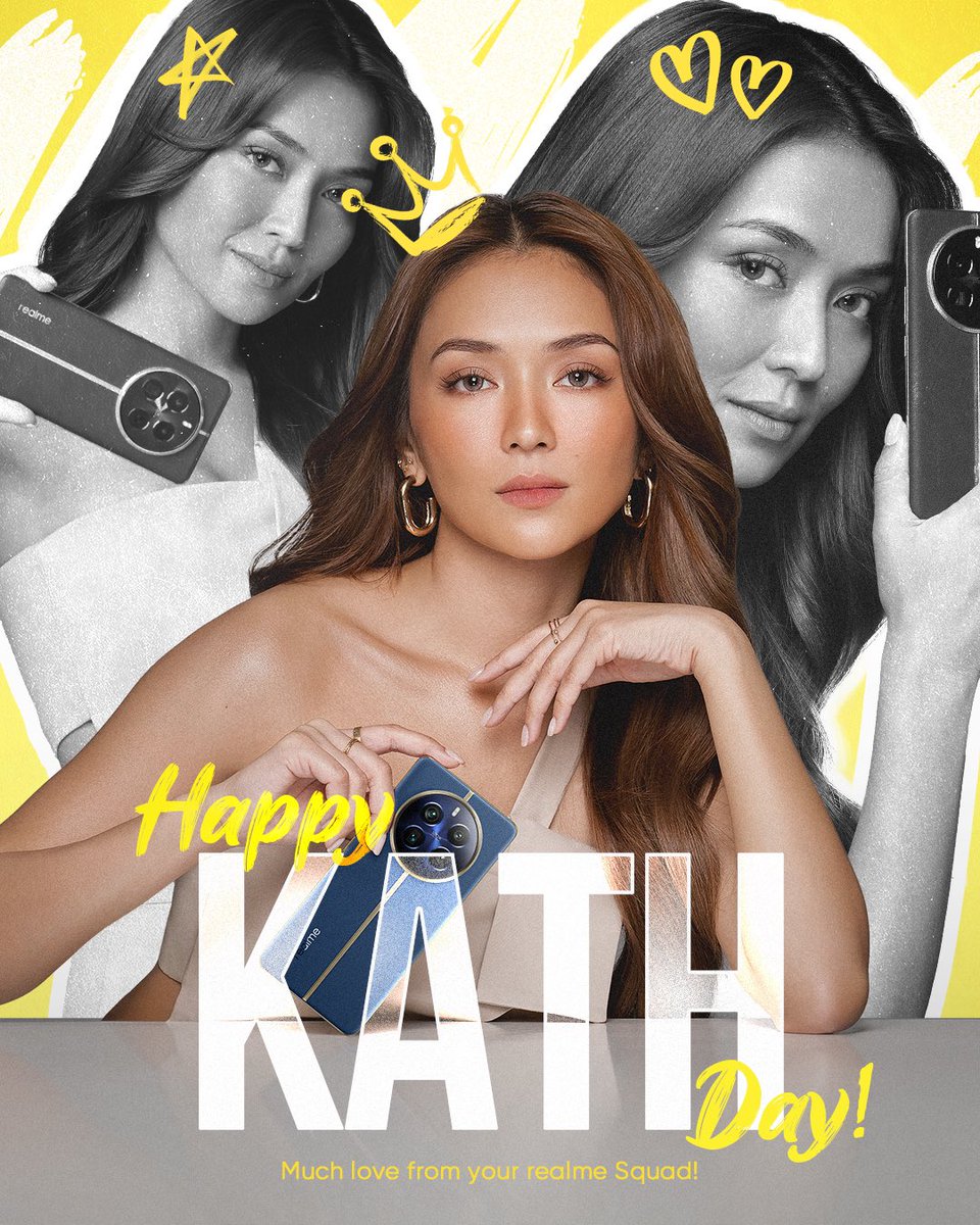 Happy Birthday to our Very Good Queen, <a href="/bernardokath/">KATH 🐘</a> !

We’re always proud of what you’ve achieved and we can’t wait to see what you do next! Thank you for being a part of our growing family.

With love, your realme Philippines family. 💛
