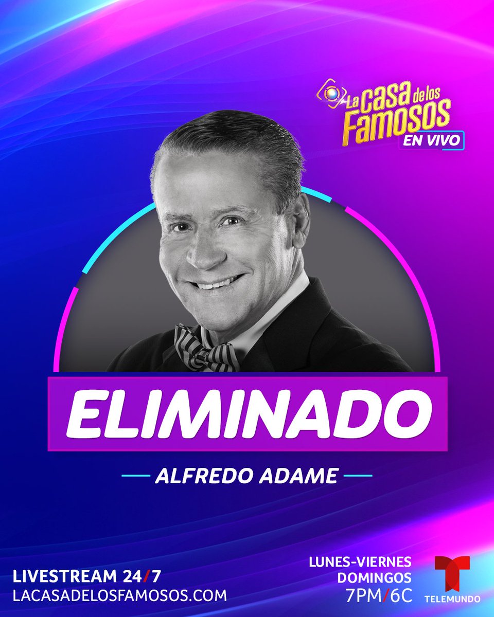 🚨OMG! ADAME es eliminado y abandona #LaCasaDeLosFamosos, ¿Cómo será la casa sin él? #LCDLF4😬
