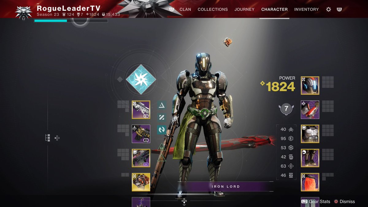 RogueLeaderTV's tweet photo. You can obviously tell I’m a mass effect fan since I bought the bundles for Destiny 2’s collab. Trials was a horrible experience this time around, but I got the prophet scout which is all I cared for. #Destiny2 https://t.co/LCuTJEuIGS