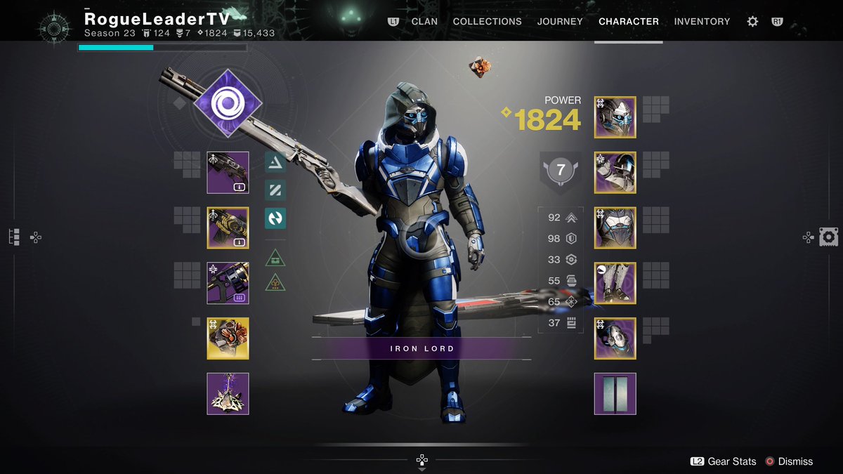 RogueLeaderTV's tweet photo. You can obviously tell I’m a mass effect fan since I bought the bundles for Destiny 2’s collab. Trials was a horrible experience this time around, but I got the prophet scout which is all I cared for. #Destiny2 https://t.co/LCuTJEuIGS