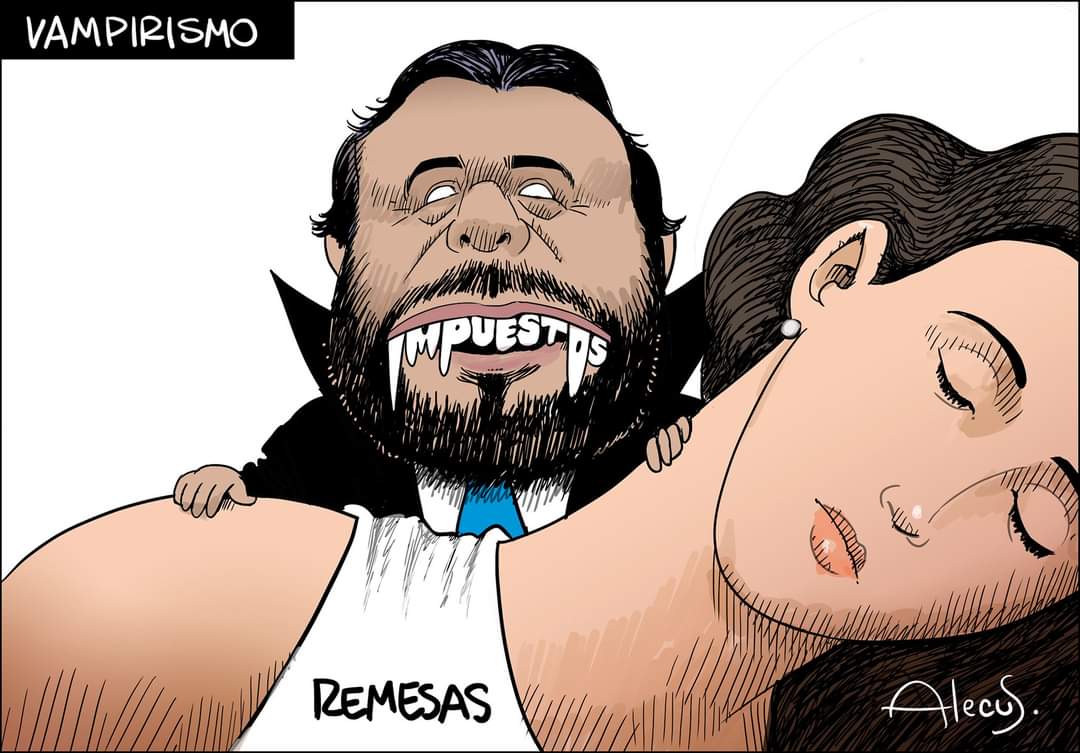 ElTrompudo2022's tweet photo. 🚨 SON VORACES CON EL PISTO. YA LE ECHARON OJO A LAS REMESAS!

Por Reyzope 

En un acto de ingenio económico sin precedentes, para ser un tanto sarcástico y llamarlo así, el gobierno salvadoreño liderado por Nayib Bukele ha decidido añadir una capa adicional de penurias a sus ciudadanos más vulnerables: amenazan con un impuesto a las remesas. Sí, han leído bien, y Ulloa lo ha anunciado. En lugar de buscar soluciones para mejorar la calidad de vida de sus ciudadanos, Bukele ha optado por estudiar de ponerle impuesto a los escasos ingresos de aquellos que huyeron de la miseria y se esfuerzan por enviar ayuda a sus familias empobrecidas.

Mientras tanto, en el laberinto financiero que es la gestión de Bukele, los números bailan al ritmo de la corrupción desenfrenada. Endeudamiento rampante, desvío de fondos destinados al desarrollo, y una ejecución presupuestaria tan efectiva como un paraguas en un huracán, son sólo algunas de las hazañas financieras de este gobierno. Pero no se preocupen, la información sobre estas "travesuras cleptómanas" se ha guardado bajo llave, envuelta en un manto de secreto que durará siete años! ¿Quién necesita transparencia cuando se puede tener opacidad?

Para añadir un toque final a este espectáculo de atrocidades administrativas, Bukele ha decidido continuar el saqueo de los fondos de pensiones de los trabajadores y ahorradores salvadoreños. Por supuesto, esto no es corrupción, es simplemente una forma innovadora de redistribuir la riqueza, ¿verdad?

Bajo el reinado de Bukele, El Salvador ha pasado de ser la tierra de la esperanza a ser el circo de la opacidad y la corrupción. Mientras tanto, los ciudadanos se ven obligados a pagar el precio de esta siniestra comedia, con sus impuestos, sus ahorros y hasta con las remesas destinadas a alimentar a sus familias.

¡Bravo, señor presidente! Su habilidad para esconder la corrupción detrás de un velo de secreto es realmente digna de admiración. Sin embargo, los salvadoreños merecen algo más que un espectáculo de malabarismos financieros y opacidad gubernamental. 

Debería ser hora de que la cortina de la corrupción se levante y se permita que la luz de la transparencia ilumine el oscuro escenario político de El Salvador. Pero esa cortina permanecerá tal cual mientras este pueblo siga embrutecido por la sopa de pitos de Bukele y sus secuaces!