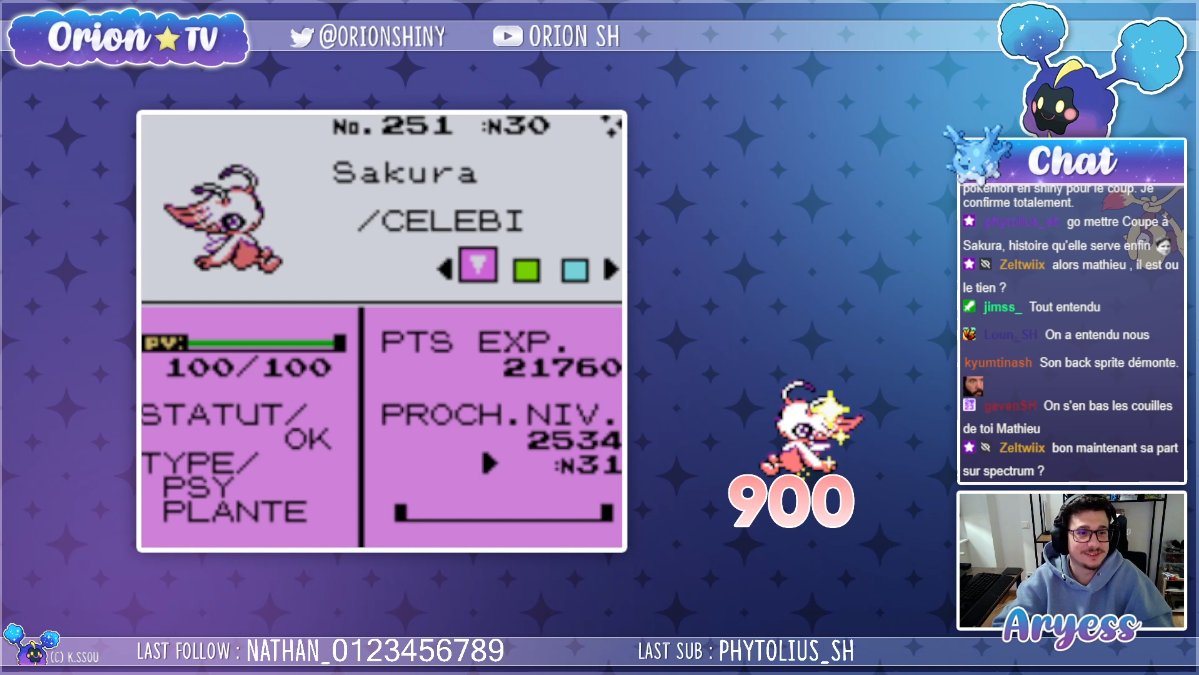 C'est avec beaucoup d'émotions que j'annonce la trouvaille de ce Celebi shiny tomber en 900Resets ! Shasse faite pour honorer l'anniv de mon meilleur ami, trouver en live avec lui sur <a href="/OrionShiny/">Orion ☆ Shiny Hunting ✨</a> il est pour toi celui-là mon frerot ! 

La Reac=>youtube.com/watch?v=eMthr5…