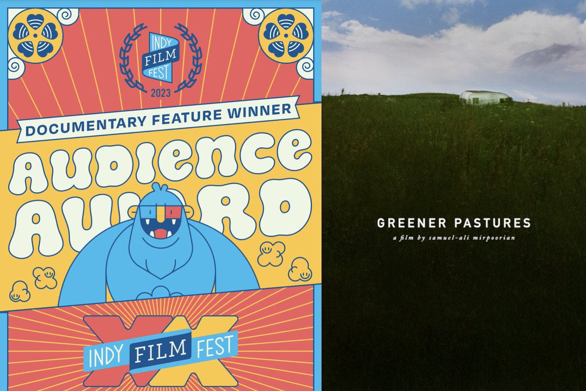 Announcement! 2023 Indy Film Fest film and Indy Film Fest Documentary Feature Audience Award Winner- Greener Pastures will make its national television premiere on PBS via Independent Lens/PBS TONIGHT! 10:00pm ET/ 9:00pm CT/ 8:00pm MT/ 7:00pm PT (Double check local listings.)