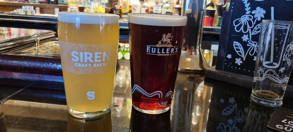 📌 <a href="/JackHornerPub/">The Jack Horner</a>, Tottenham Court Road, London
🍺 <a href="/SirenCraftBrew/">Siren Craft Brew</a> Lumina and Liquid Mystique Red Ale
💷 £14.60

✏️ Busy @Fullers pub popular with tourists. Gorgeous pint of Red Ale. Well worth a try it you see it on.