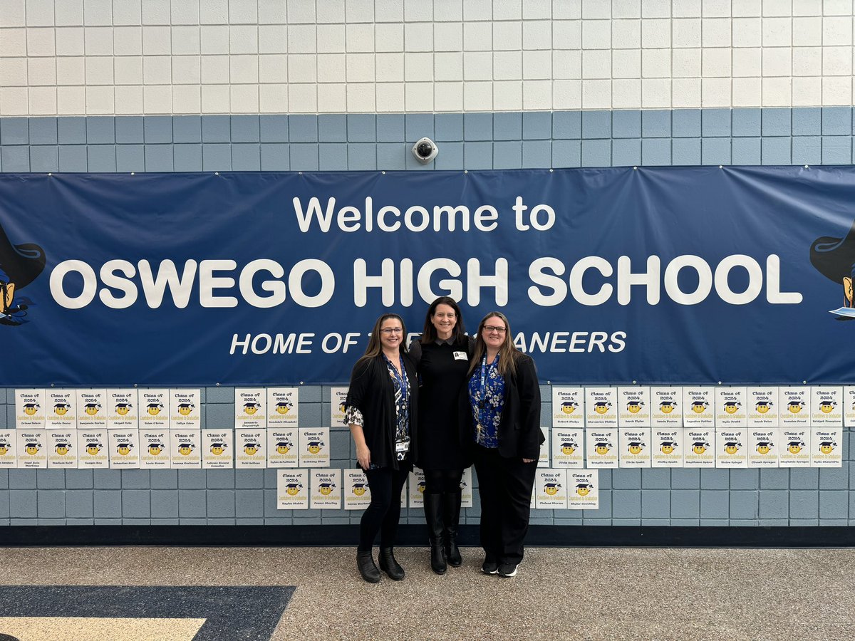 MelindaJPerson's tweet photo. Experiential learning is in full swing at Oswego CSD bringing hands-on learning and joy to the classroom. We started today with an interview with the TV production team, joined OHS Inc. learning about stock trades and managing the school store, and met forensics students testing gunshot residue samples. Amazing opportunities for kids! @nysut @NYSUTCNY