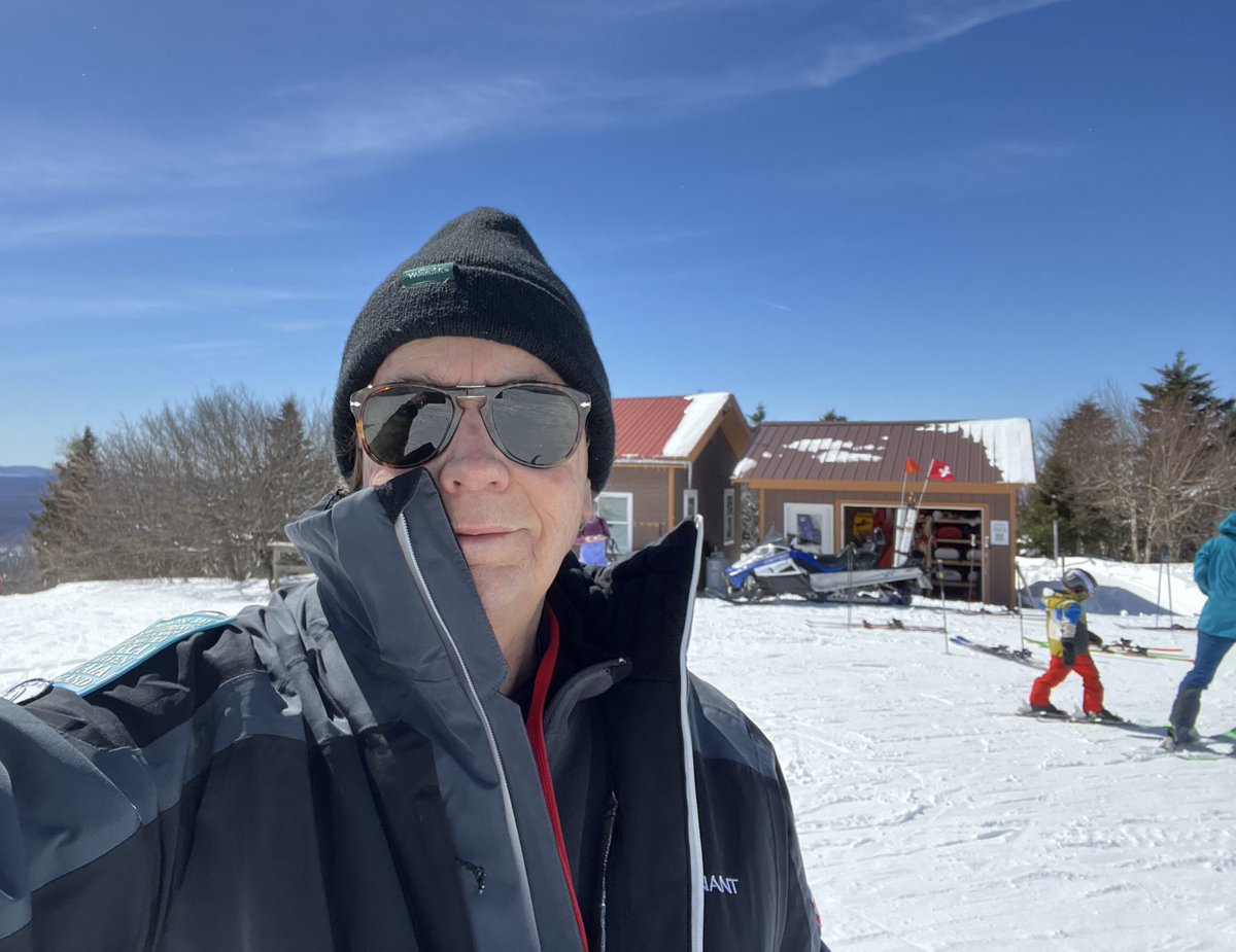 Who says ski season is over? Just got two feet of fresh powder in New England. #SkiTheEast