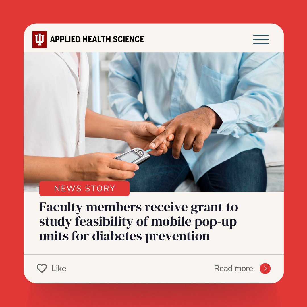 Congratulations to Dr. Ines Gonzalez Casanova and Dr. Karla Galaviz, the leads of a newly funded project that was recently highlighted on the SPHB website!⁠ ⁠ Check out the news story here: publichealth.indiana.edu/news-events/_n… #PublicHealth #Grant #NewsStory