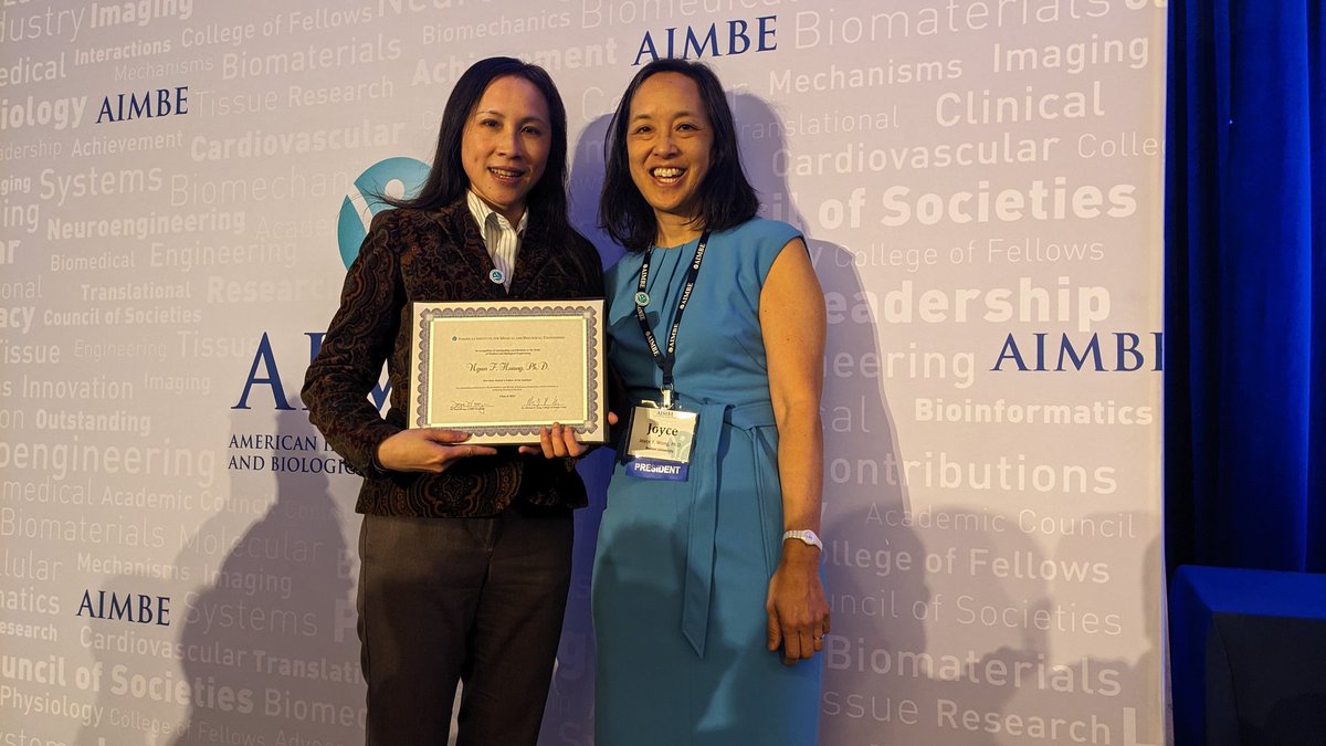 Thanks to @aimbe for the honor of joining the College of Fellows. @StanfordCTSurg @StanfordCVI @AppliedCVB