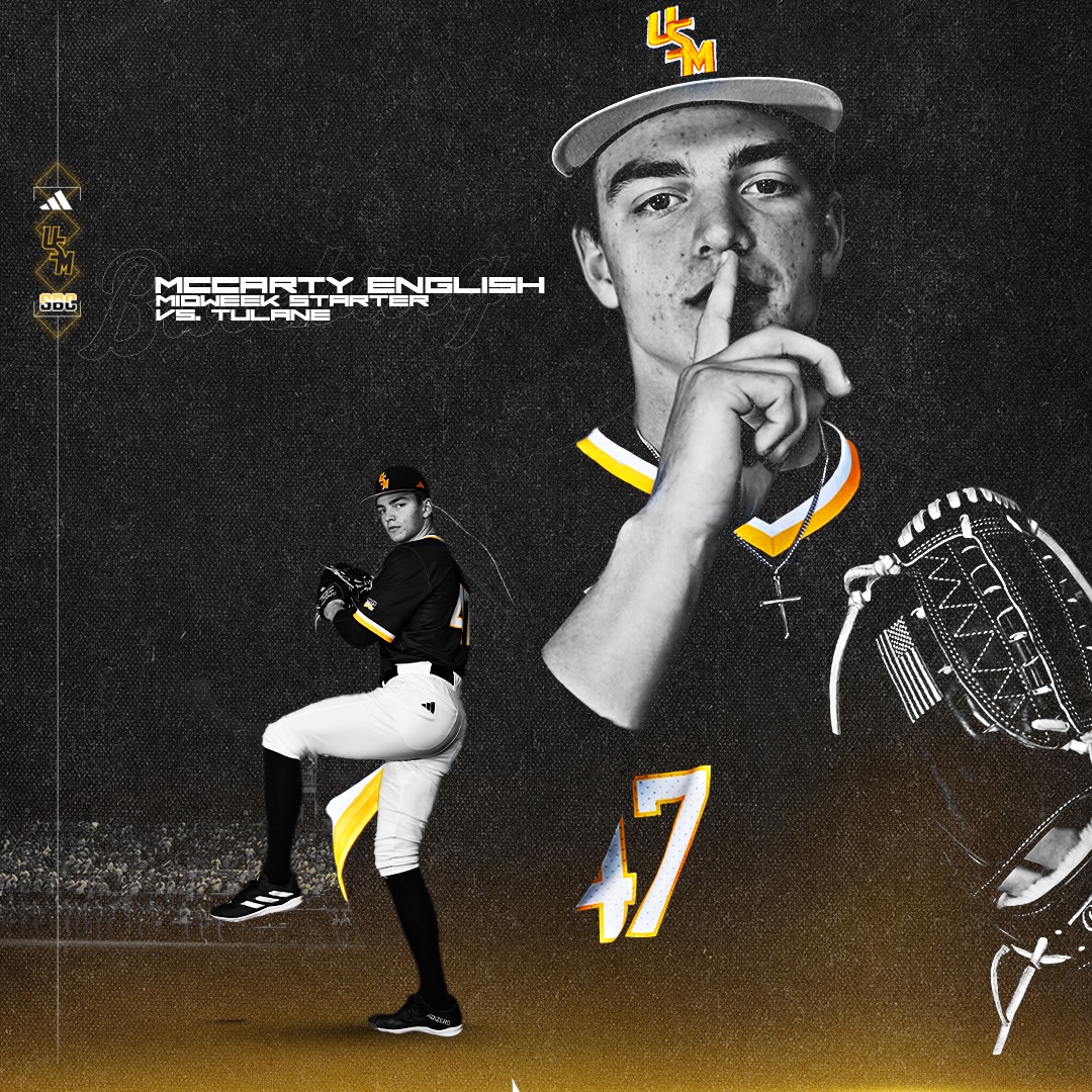 𝗢𝗡 𝗧𝗛𝗘 𝗠𝗢𝗨𝗡𝗗

McCarty English will make his first career start tomorrow at The Pete

#EverythingMatters | #SMTTT