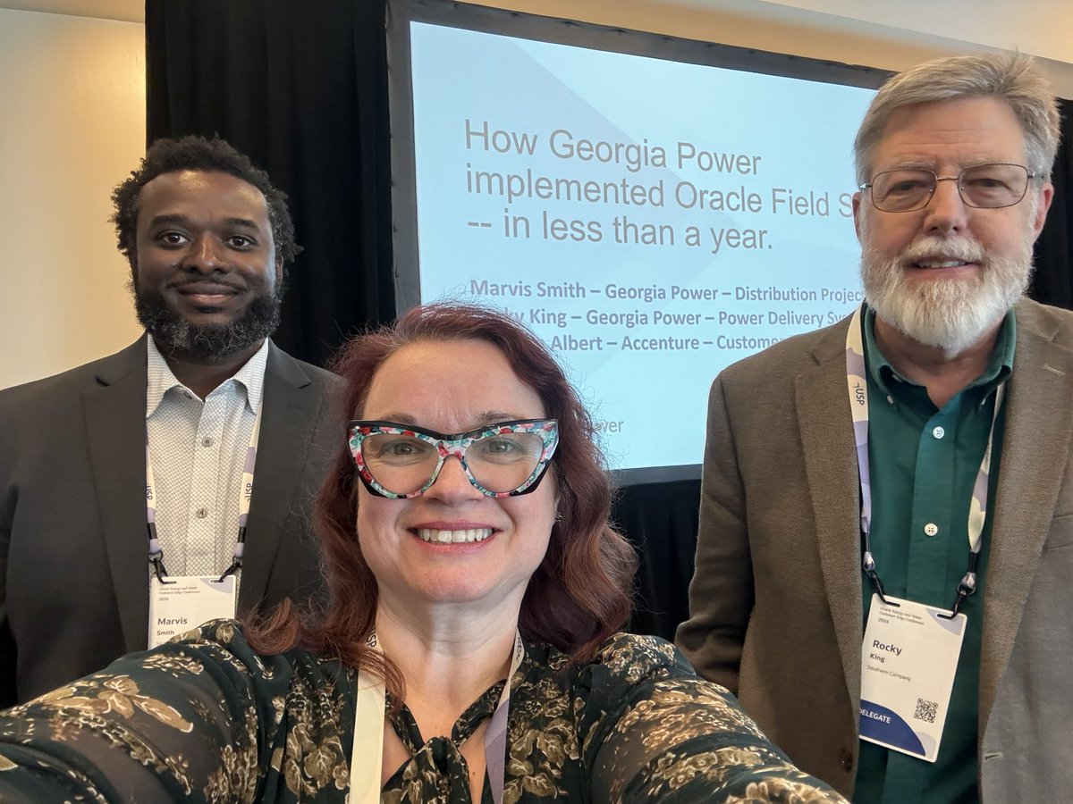 What a great session we had a full house and so many engaging questions! @ORCLEnergyWater #Edge2024 @oracleace @OracleCX Oracle Field Service in less than a year.